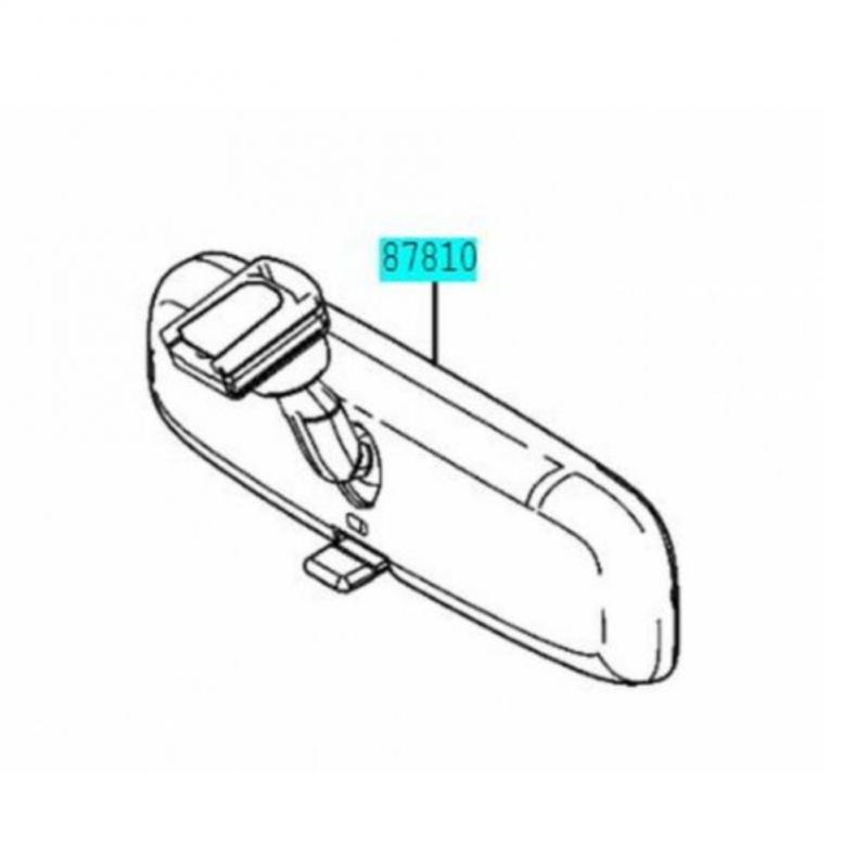 Mirror Assembly Inside - 8781053210